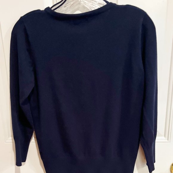 Cielo , Navy Blue, Women’s Long Sleeve Cardigan Size M (Runs Smaller) - Picture 2 of 11